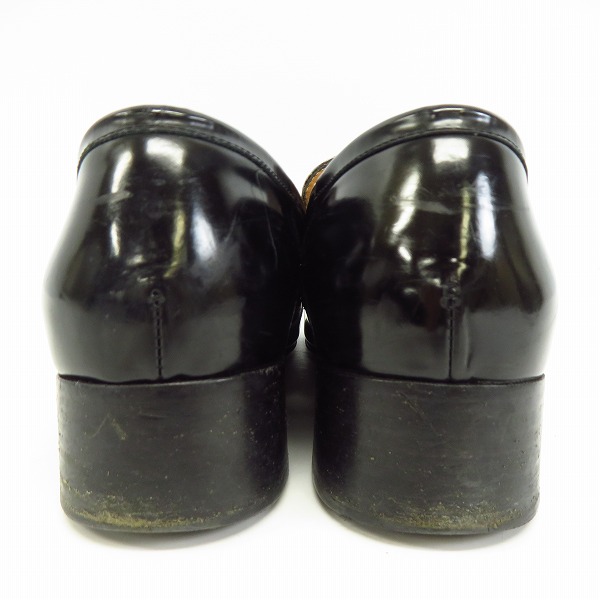 実際に弊社で買取させて頂いたMARC JACOBS/マークジェイコブス エナメル バイカラーローファーシューズ/41の画像 1枚目