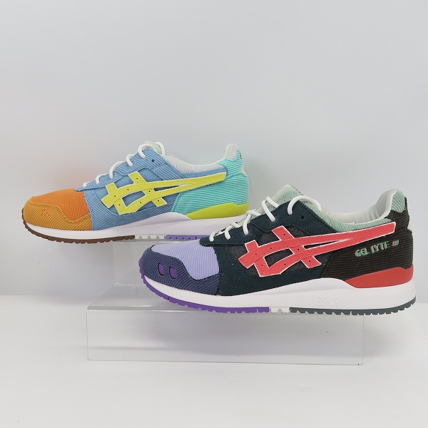 実際に弊社で買取させて頂いた【未使用】SEAN WOTHERSPOON×asics×ATMOS/アシックス GEL LYTE 3 OG 1203A019-000/29の画像 3枚目