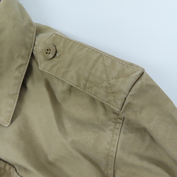 実際に弊社で買取させて頂いたHEAD PORTER PLUS/ヘッドポータープラス サファリジャケット Lの画像 7枚目