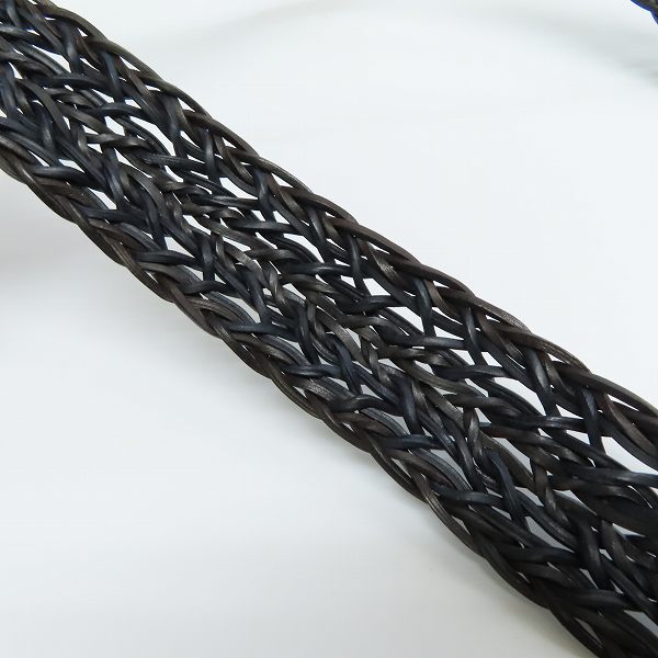 実際に弊社で買取させて頂いたPaul Smith collection/ポールスミスコレクション イントレチャート メッシュレザーベルトの画像 4枚目