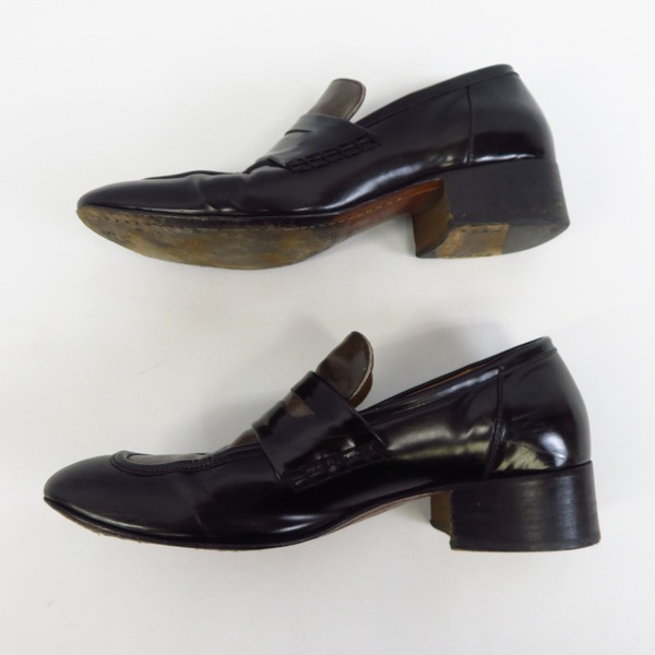 実際に弊社で買取させて頂いたMARC JACOBS/マークジェイコブス エナメル バイカラーローファーシューズ/41の画像 2枚目