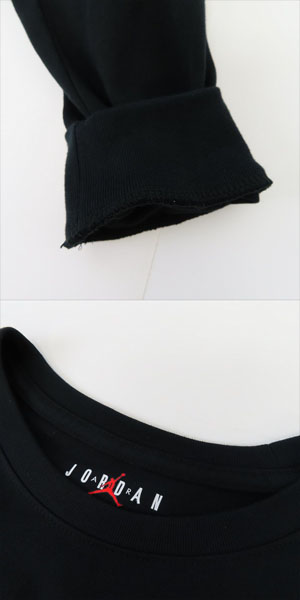 実際に弊社で買取させて頂いたNIKE JORDAN BRAND×FRAGMENT DESIGN/ナイキ ジョーダン×フラグメント 20AW AS M J FG LS TEE/Tシャツ DA2982-010/Mの画像 9枚目