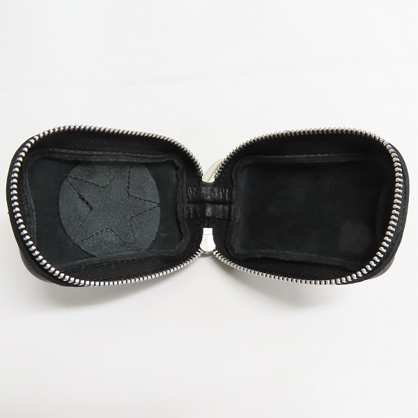 実際に弊社で買取させて頂いたCALEE/キャリー 20AW フック付き スター レザー ポーチ CL-20AW008SLの画像 3枚目