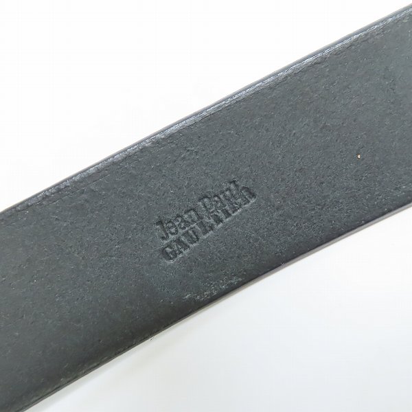 実際に弊社で買取させて頂いたJean Paul GAULTIER/ジャンポール ゴルチエ プレーンバックル レザーベルトの画像 1枚目