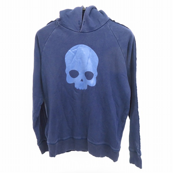 実際に弊社で買取させて頂いたHYDROGEN/ハイドロゲン フロントスカルプリント プルオーバーパーカー/M