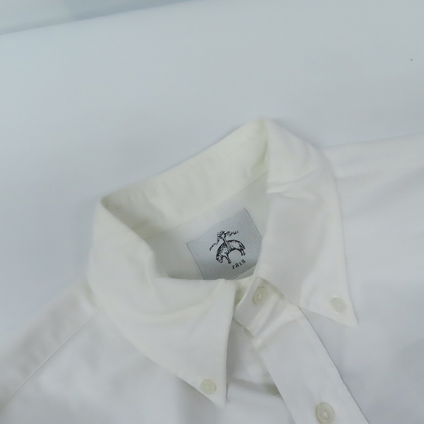 実際に弊社で買取させて頂いたBLACK FLEECE by Brooks Brothers/ブルックスブラザーズ ワンポイント 刺繍 ボタンダウンカラーシャツ/BB3の画像 5枚目