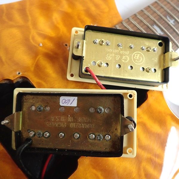 実際に弊社で買取させて頂いた★PRS/Paul Reed Smith/ポールリードスミス SE Custom 24 25th Anniversary ディマジオPU搭載 バードインレイの画像 5枚目