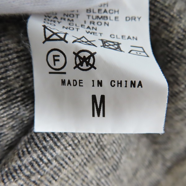 実際に弊社で買取させて頂いたJOURNAL STANDARD/ジャーナルスタンダード ウール混長袖シャツ/Mの画像 4枚目