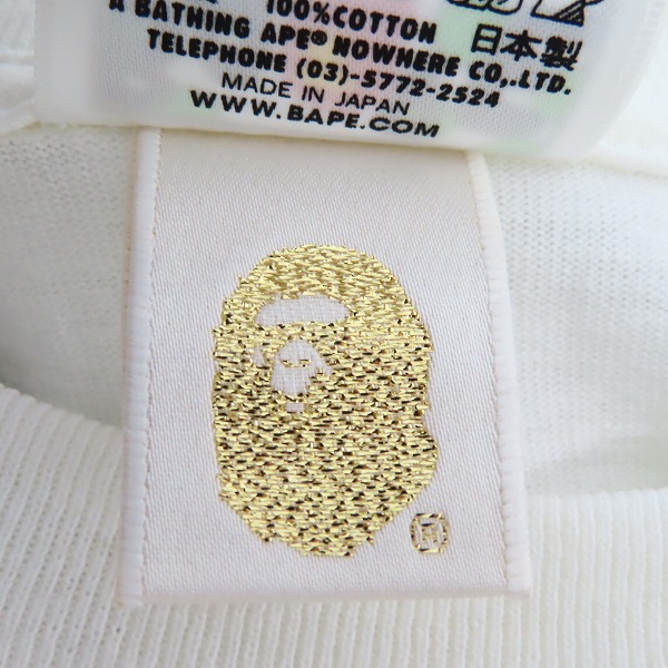 A BATHING APE/アベイシングエイプ × キン肉マン コラボ Tシャツ