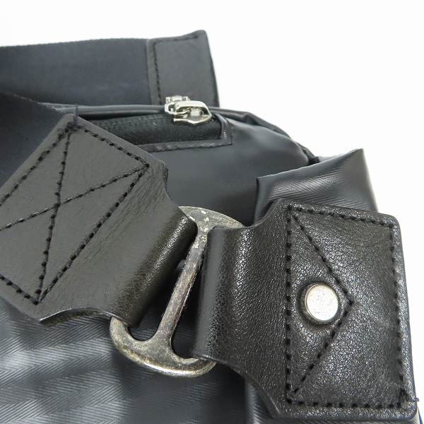 実際に弊社で買取させて頂いたMASTERPIECE/マスターピース Density Herrinbone Coating ボディバッグ/スリングバッグ 01388-hcの画像 8枚目