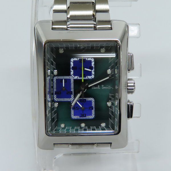 実際に弊社で買取させて頂いたPaulSmith/ポールスミス クロノグラフ 腕時計 F511-S055415【動作未確認】