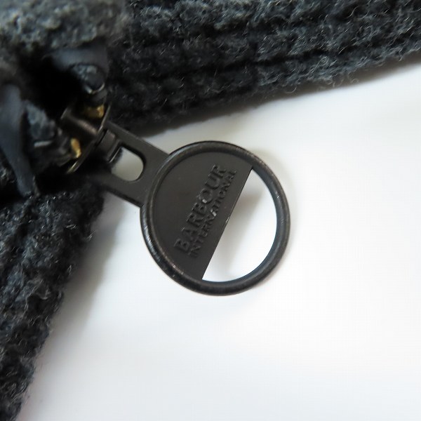 実際に弊社で買取させて頂いたbarbour/バブアー ウールジップアップジャケット Sの画像 5枚目