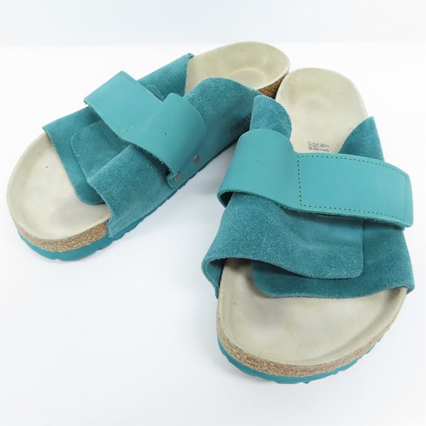 実際に弊社で買取させて頂いたBIRKENSTOCK/ビルケンシュトック KYOTO/キョウト ダークティール スウェード サンダル Size：26.5cm