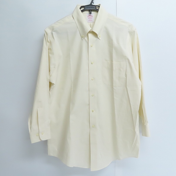 実際に弊社で買取させて頂いたBROOKS BROTHERS/ブルックスブラザーズ 無地 コットン 長袖シャツ