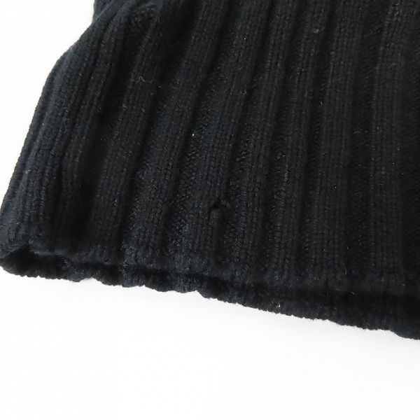実際に弊社で買取させて頂いたMARC JACOBS/マークジェイコブス イタリア製 カシミア100% タートルネックニット Sの画像 7枚目