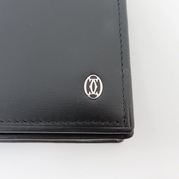 実際に弊社で買取させて頂いたCartier/カルティエ パシャライン パシャ ドゥ カルティエ  レザー 2つ折長財布の画像 4枚目