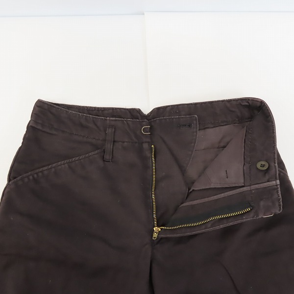 実際に弊社で買取させて頂いたkolor/カラー コットン パッカリング パンツ 9WCM-P07108/1の画像 2枚目