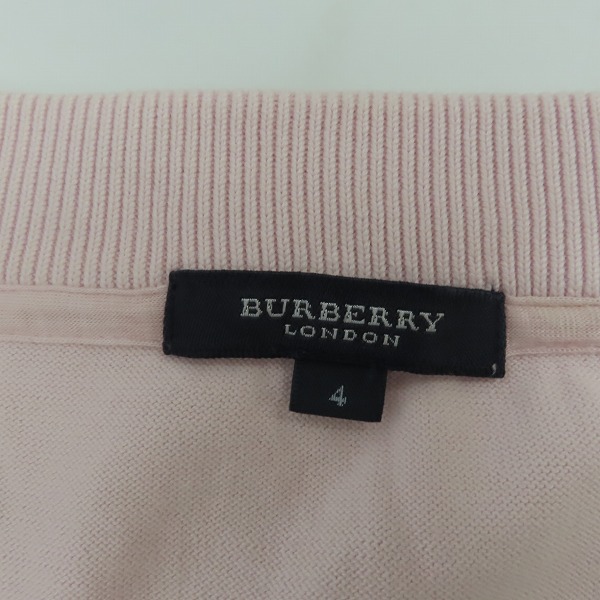 実際に弊社で買取させて頂いたBURBERRY LONDON/バーバリーロンドン 刺繍 ドルマンスリーブ ニットプルオーバー/4の画像 2枚目