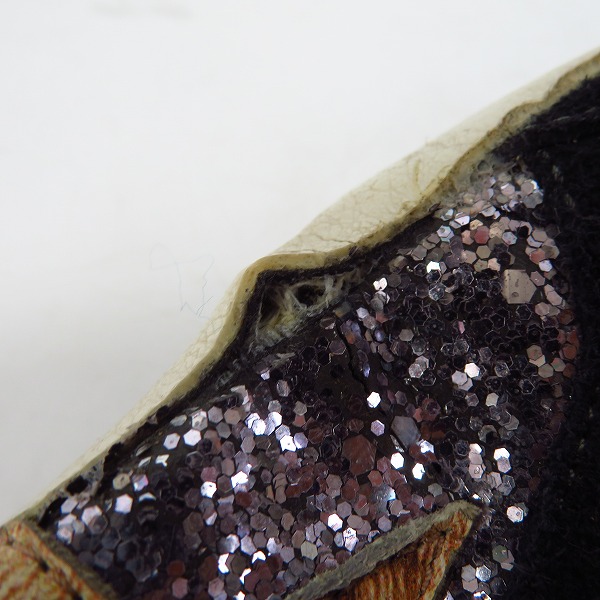 実際に弊社で買取させて頂いたGOLDEN GOOSE/ゴールデングース スパンコール スニーカー/シューズ/39の画像 6枚目