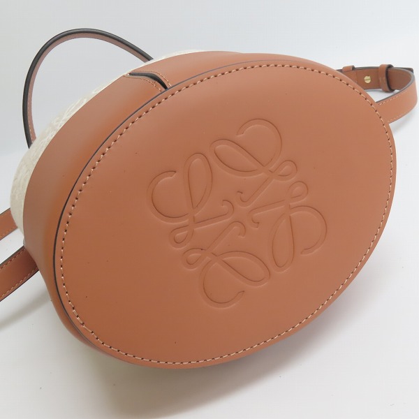 実際に弊社で買取させて頂いたLOEWE/ロエベ バルーンバッグ スモール  アナグラムジャカード&カーフの画像 2枚目