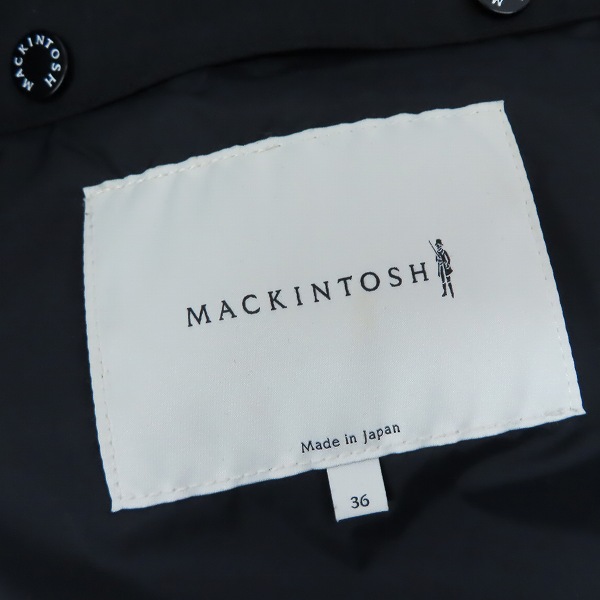 実際に弊社で買取させて頂いたMACKINTOSH/マッキントッシュ ナイロンコート/36の画像 2枚目