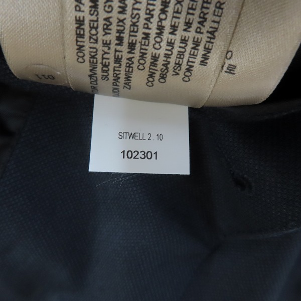 実際に弊社で買取させて頂いた【JPタグ】BURBERRY/バーバリー ジャケット/パンツ 2Pスーツ/44Rの画像 5枚目