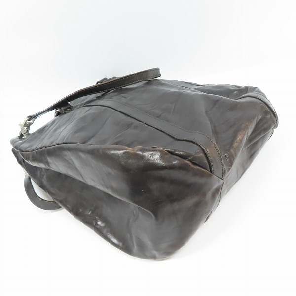 実際に弊社で買取させて頂いたDaniel&Bob/ダニエル＆ボブ CULODORO RODI/クロドーロ ロディ レザー 2WAY トートバッグ/ショルダーバッグ ブラックの画像 2枚目