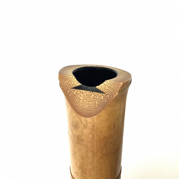 実際に弊社で買取させて頂いた尺八 在銘 琴古流 藤巻き 全長54.4cm 和楽器 の画像 6枚目