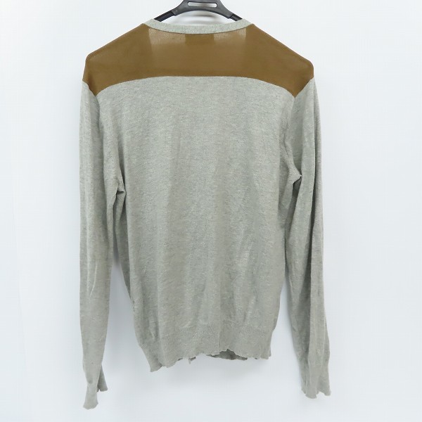 実際に弊社で買取させて頂いたkolor/カラー 13SS 素材切替 カーディガン13SCM-N07302/3の画像 1枚目