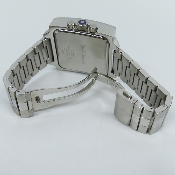 実際に弊社で買取させて頂いたPaulSmith/ポールスミス クオーツ腕時計 F521-T010148【動作未確認】の画像 2枚目