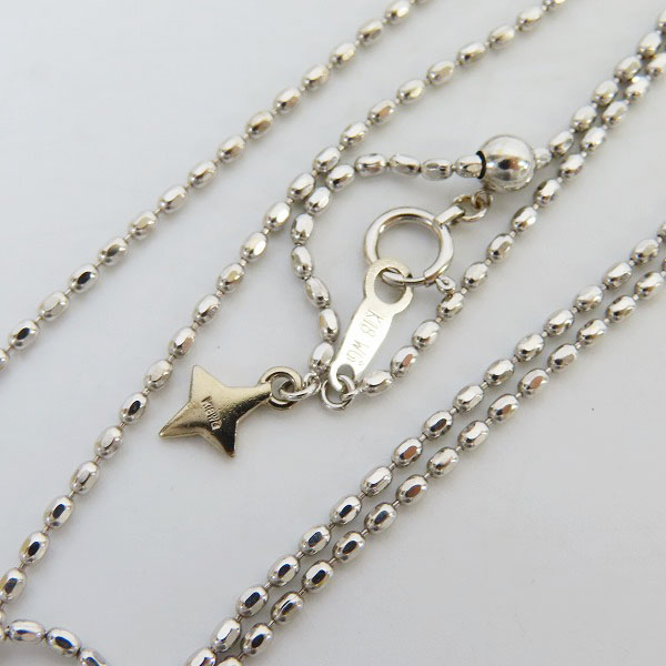 実際に弊社で買取させて頂いたBloody Mary/ブラッディマリー フットボールチェーン K18WG