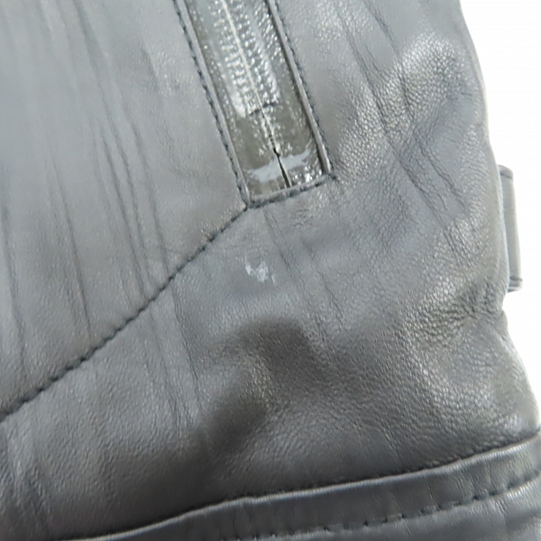 実際に弊社で買取させて頂いたHEAD PORTER PLUS/ヘッドポータープラス シープレザージャケット Mの画像 3枚目