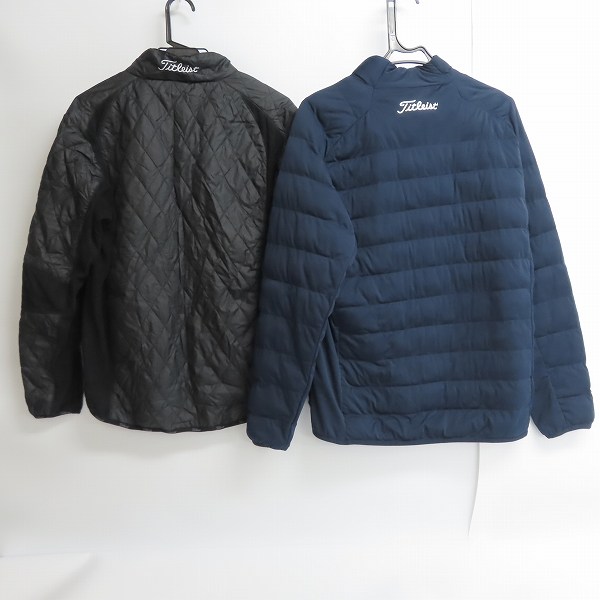 実際に弊社で買取させて頂いたTitleist/タイトリスト 中綿 ジャケット /L 2点セットの画像 1枚目