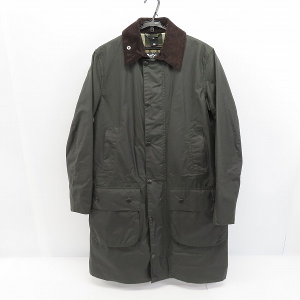 実際に弊社で買取させて頂いたBarbour/バブアー オイルドジャケット SL BORDER MWX0534SG91/38