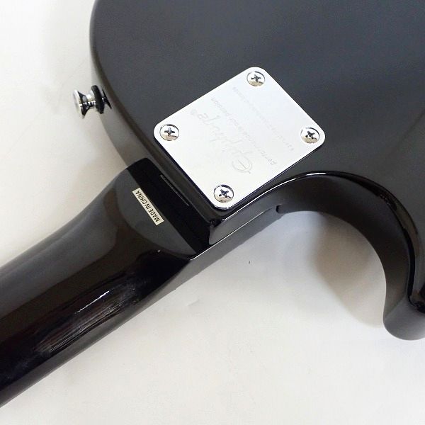 実際に弊社で買取させて頂いた★Epiphone/エピフォン Les Paul Special II LE Ebony/レスポールスペシャル ソフトケース付の画像 8枚目