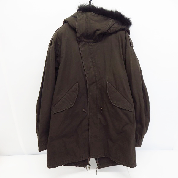 実際に弊社で買取させて頂いたLAD MUSICIAN/ラッドミュージシャン ライナー付モッズコート/46