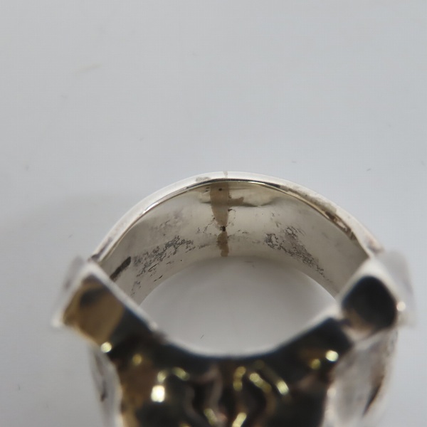 実際に弊社で買取させて頂いたTHE GREAT FROG/グレートフロッグ Bulldog Ring/ブルドッグリング/13号の画像 7枚目