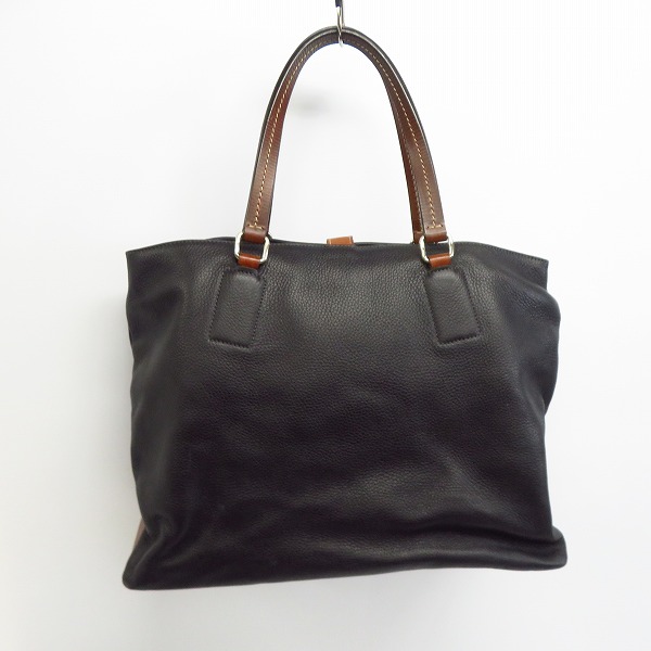 実際に弊社で買取させて頂いたDaniel&Bob/ダニエル＆ボブ TOMORROWLAND/トゥモローランド レザー トートバッグの画像 1枚目