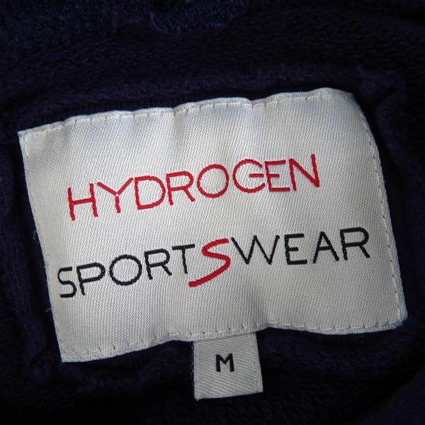 実際に弊社で買取させて頂いたHYDROGEN/ハイドロゲン フロントスカルプリント プルオーバーパーカー/Mの画像 2枚目