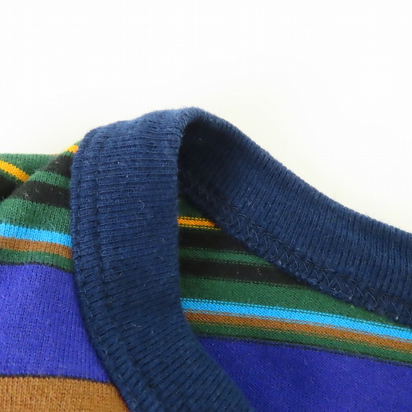 実際に弊社で買取させて頂いたuniform experiment/ユニフォーム エクスペリメント 21SS L/S CLASSIC BORDER ボーダーカットソー UE-210038/2の画像 4枚目