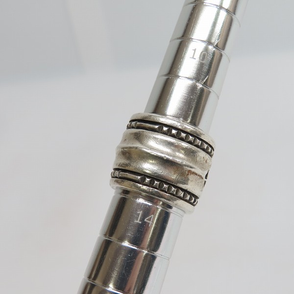 実際に弊社で買取させて頂いたDEAL DESIGN/ディールデザイン レイザー エッジ リング 13号の画像 7枚目