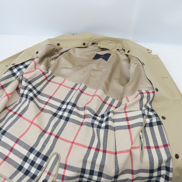 実際に弊社で買取させて頂いたBURBERRY LONDON/バーバリー ロンドン ステンカラーコート A1A85-877-42/Mの画像 5枚目