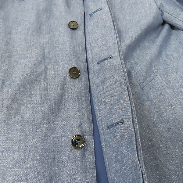 実際に弊社で買取させて頂いたMACKINTOSH/マッキントッシュ インディゴ フーデッドコート 36の画像 8枚目