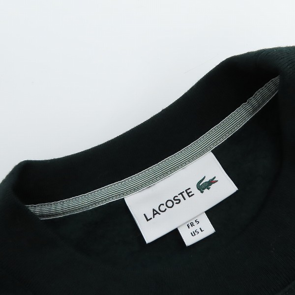 実際に弊社で買取させて頂いたLACOSTE/ラコステ クルーネック スウェット ニット セーター/プルオーバー/M/L 2点セットの画像 5枚目
