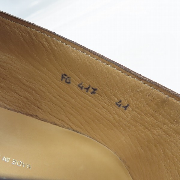 実際に弊社で買取させて頂いたF.LLI Giacometti/フラテッリ ジャコメッティ Slip-On - ELEPHANT スリッポンシューズ FG417/41の画像 5枚目