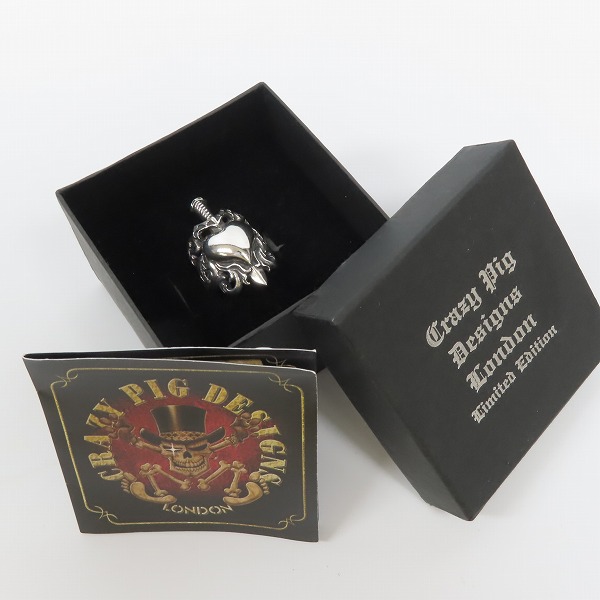 実際に弊社で買取させて頂いた【ギャラ付き】CRAZY PIG/クレイジーピッグ アニバーサリーリング トゥルーラブ 17-17.5号の画像 9枚目