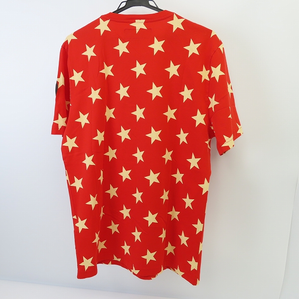 実際に弊社で買取させて頂いたHYDROGEN/ハイドロゲン 総スター柄 半袖Tシャツ/XLの画像 1枚目