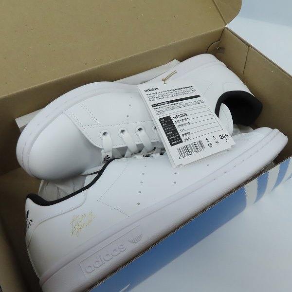 実際に弊社で買取させて頂いた【未使用】adidas/アディダス STAN SMITH/スタンスミス プライムグリーン H00309/26.5の画像 6枚目