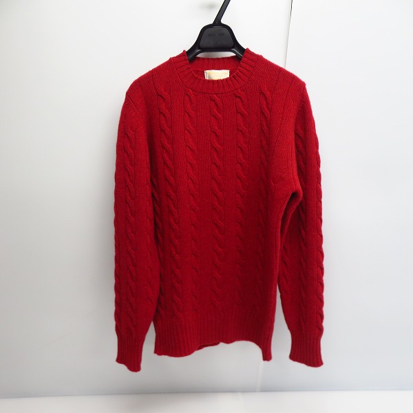 実際に弊社で買取させて頂いたWILLIAM LOCKIE/ウイリアムロッキー ウール ニット United Arrows 別注/42