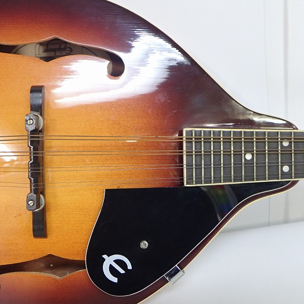 実際に弊社で買取させて頂いた★Epiphone/エピフォン MM-30 Mandolin/フラットマンドリン ハードケース付きの画像 5枚目
